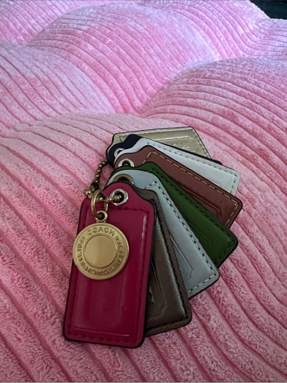 β€οΈπ§‘πππ©΅ππCOACH HANG TAGSβ€οΈπ§‘πππ©΅ππ5/& 8 pc bundle available - Picture 6 of 16
